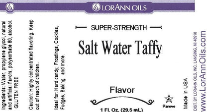 SALT WATER TAFFY FLAVOR