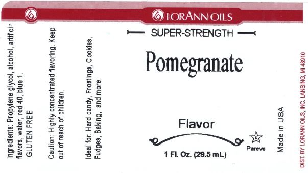 POMEGRANATE FLAVOR