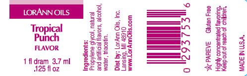 TROPICAL PUNCH FLAVOR, PASSION FRUIT