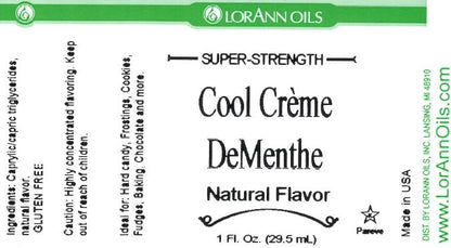 COOL CREME DE MENTHE FLAVOR, NATURAL