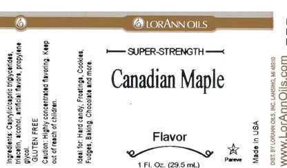CANADIAN MAPLE FLAVOR