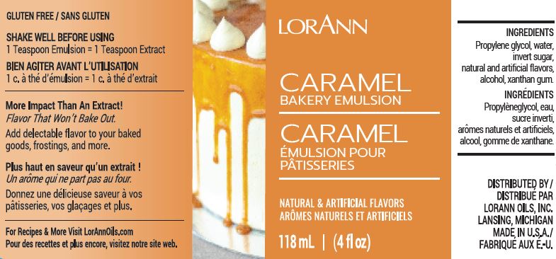 CARAMEL BAKERY EMULSION
