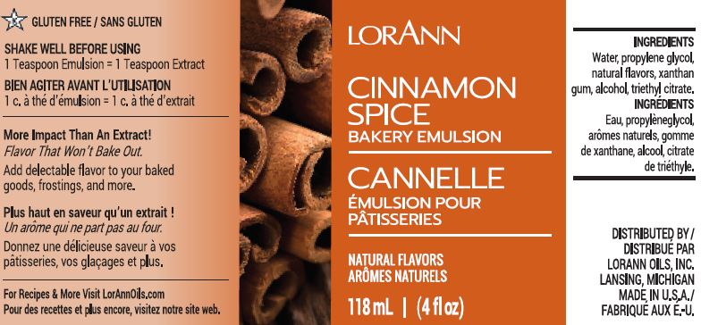 CINNAMON SPICE BAKERY EMULSION