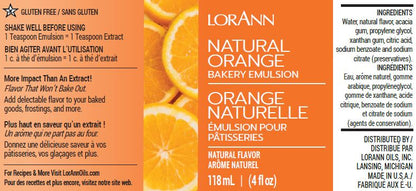 ORANGE BAKERY EMULSION, NATURAL