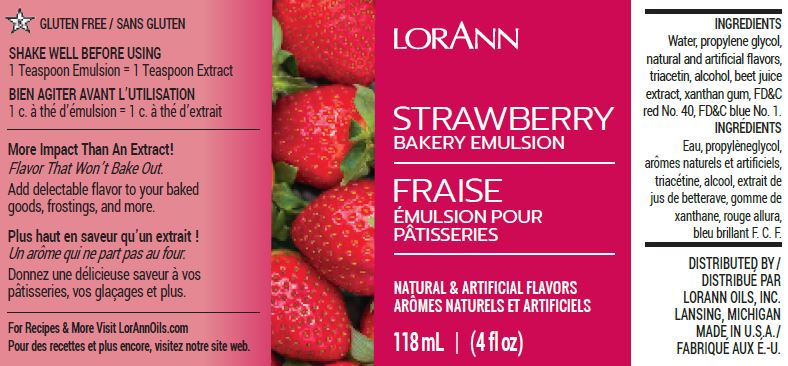 STRAWBERRY BAKERY EMULSION