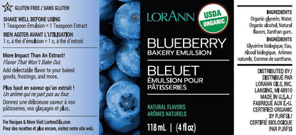 ORGANIC BLUEBERRY EMULSION