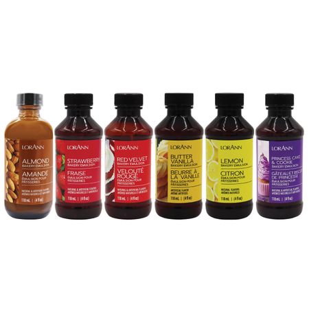 *BAKERS DREAM EMULSION VARIETY PACK