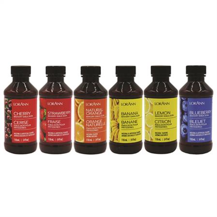 *BAKERS FRUITY EMULSION VARIETY PACK