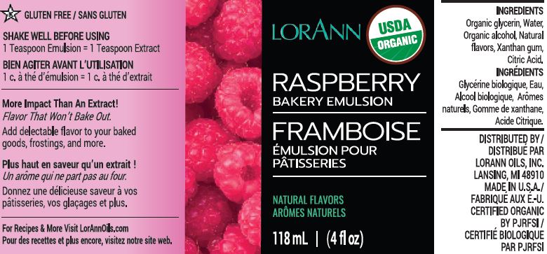 ORGANIC RASPBERRY EMULSION
