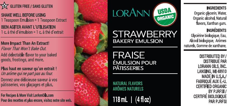 ORGANIC STRAWBERRY EMULSION