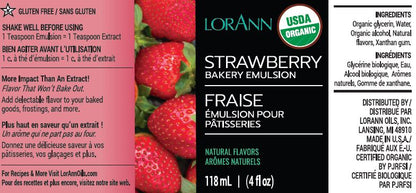 ORGANIC STRAWBERRY EMULSION