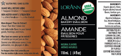 ORGANIC ALMOND BAKERY EMULSION