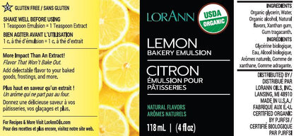 ORGANIC LEMON BAKERY EMULSION