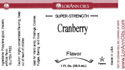 CRANBERRY FLAVOR