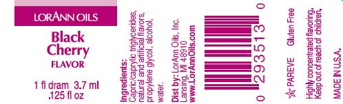BLACK CHERRY FLAVOR