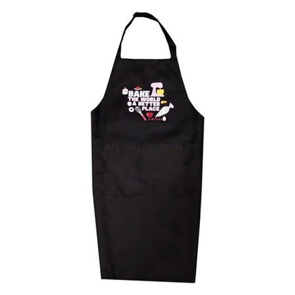 APRON - BAKE THE WORLD A BETTER PLACE