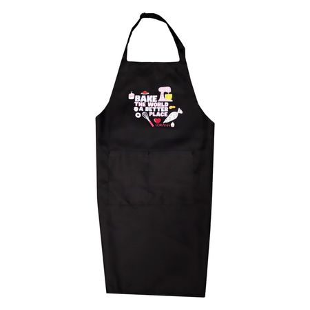 APRON - BAKE THE WORLD A BETTER PLACE