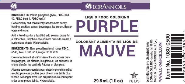 PURPLE LIQUID COLOR
