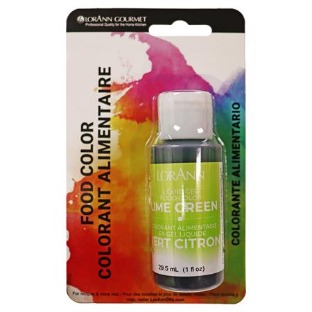 LIME GREEN LIQUID GEL COLOR