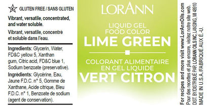 LIME GREEN LIQUID GEL COLOR