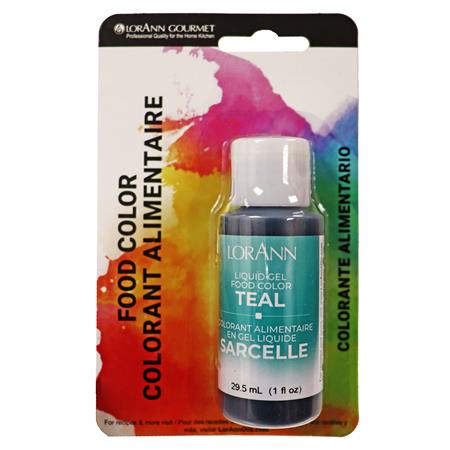 TEAL LIQUID GEL COLOR