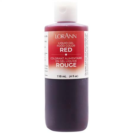 RED LIQUID GEL COLOR