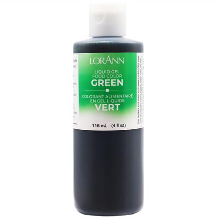 GREEN LIQUID GEL COLOR