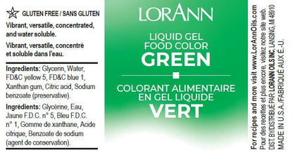 GREEN LIQUID GEL COLOR