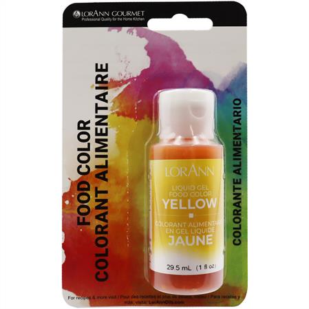 YELLOW LIQUID GEL COLOR