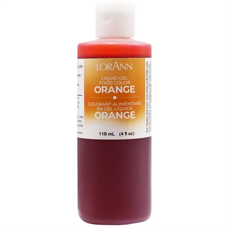 ORANGE LIQUID GEL COLOR