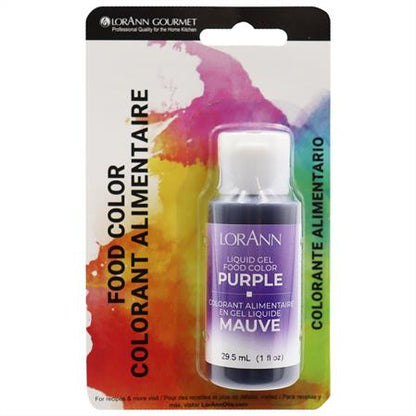 PURPLE LIQUID GEL COLOR