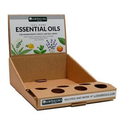 ESSENTIAL OIL, 36 UNIT PRE-PACKED POP-UP DISPLAY