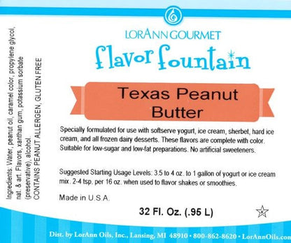 TEXAS PEANUT BUTTER ICF