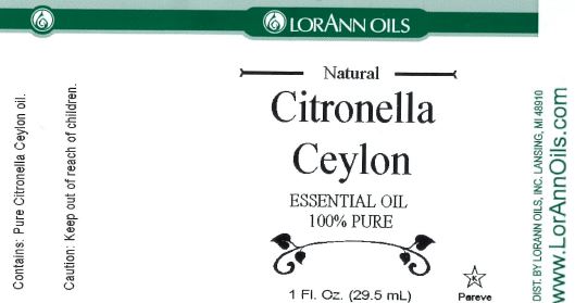 CITRONELLA OIL, NATURAL