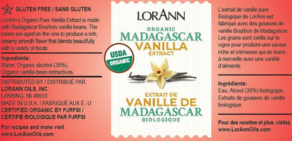 ORGANIC MADAGASCAR VANILLA EXTRACT