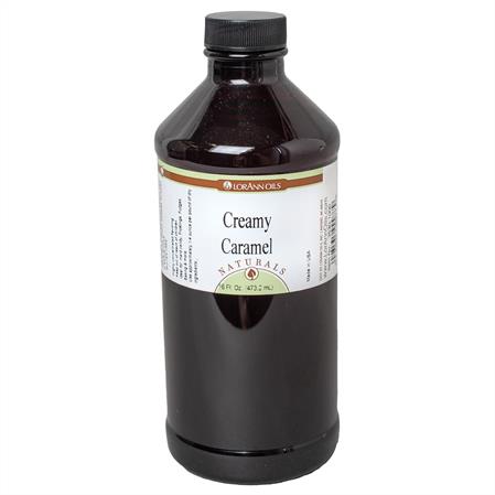 CREAMY CARAMEL FLAVOR, NATURAL