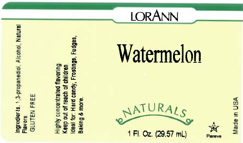 WATERMELON, NATURAL FLAVORS