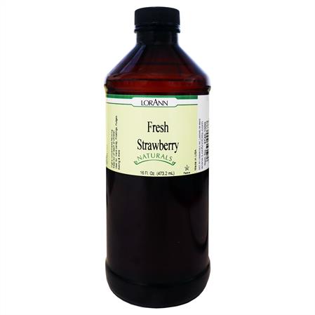 FRESH STRAWBERRY, NATURAL FLAVORS