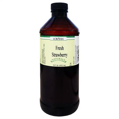 FRESH STRAWBERRY, NATURAL FLAVORS