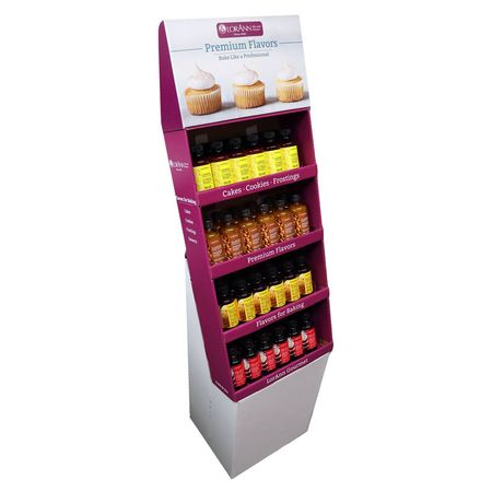 4-FLAVOR BAKERY EMULSION VARIETY DISPLAY