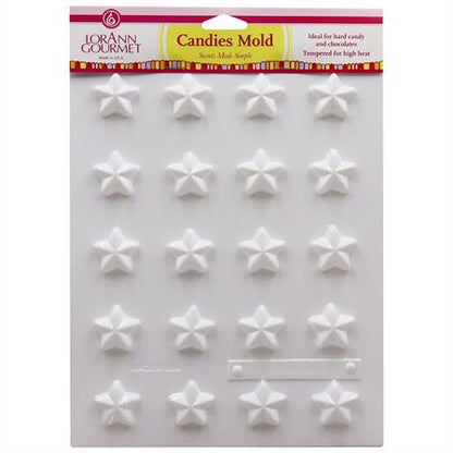STARS CANDIES SHEET MOLD
