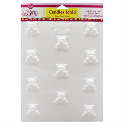 TEDDY BEAR CANDIES SHEET MOLD