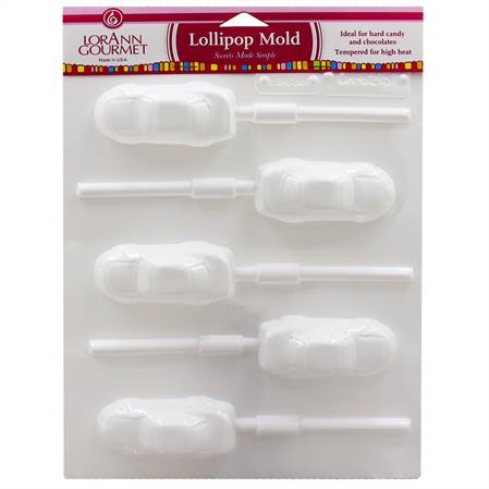 RACECAR LOLLIPOP SHEET MOLD