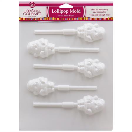 SANTAS LOLLIPOP SHEET MOLD