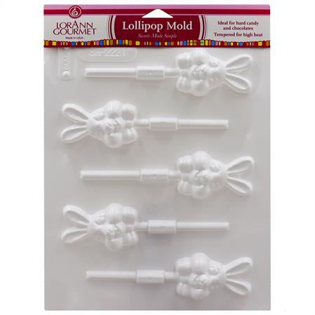 RABBIT LOLLIPOP SHEET MOLD