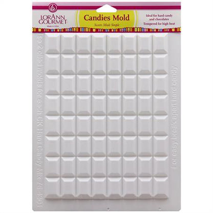 RECTANGLE BREAK-UP CANDIES MOLD