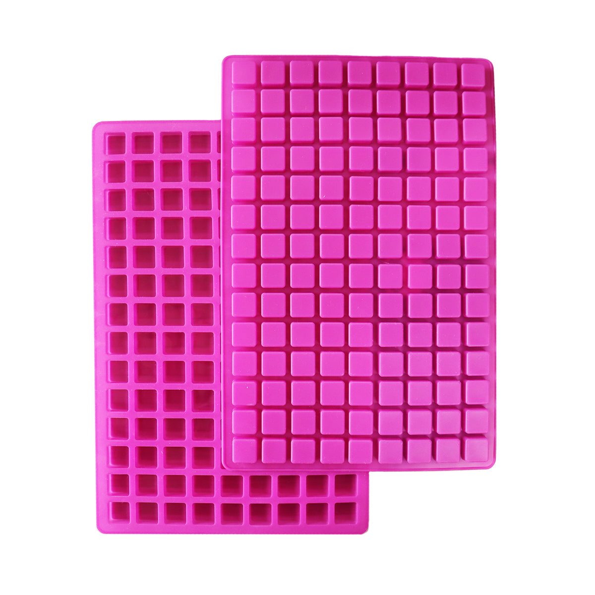 SILICONE CANDY MOLD - 126 CAVITY, SQUARE CUBE