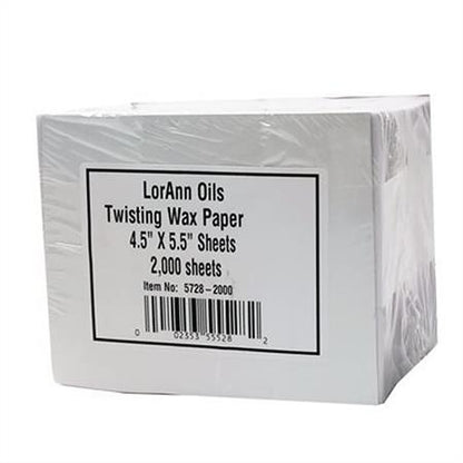 TWISTING WAX PAPER
