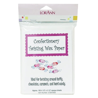 TWISTING WAX PAPER