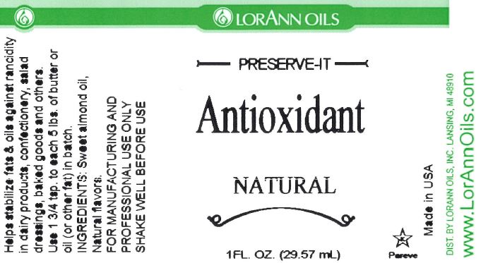 PRESERVE-IT ANTIOXIDANT, NATURAL